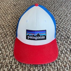 Red, White, Blue Patagonia Trucker Hat
